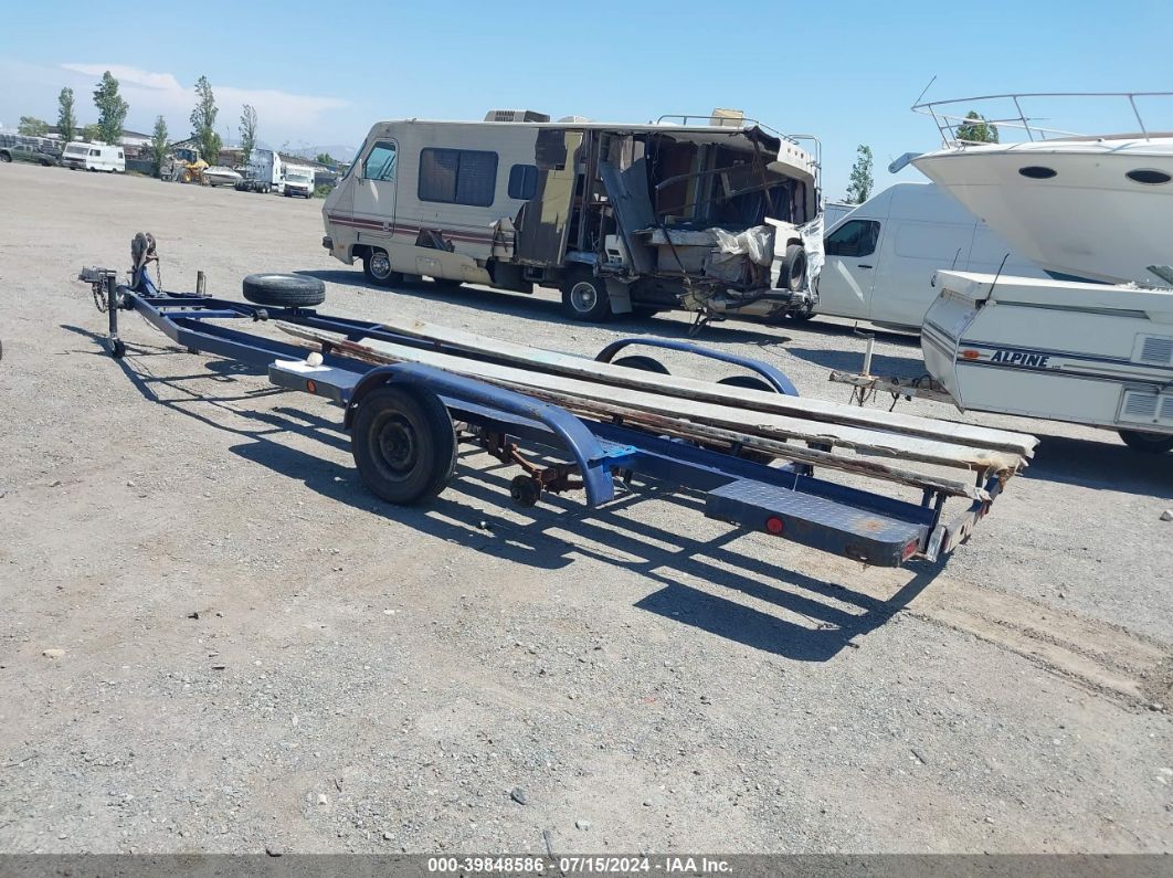 1972 AMERICAN 25' BOAT TRAILER Blue  Other E6887 photo #4