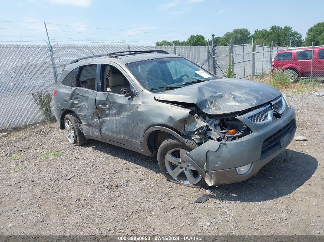 2008 HYUNDAI VERACRUZ GLS/LIMITED/SE Gray  Gasoline KM8NU73C58U066276 photo #1