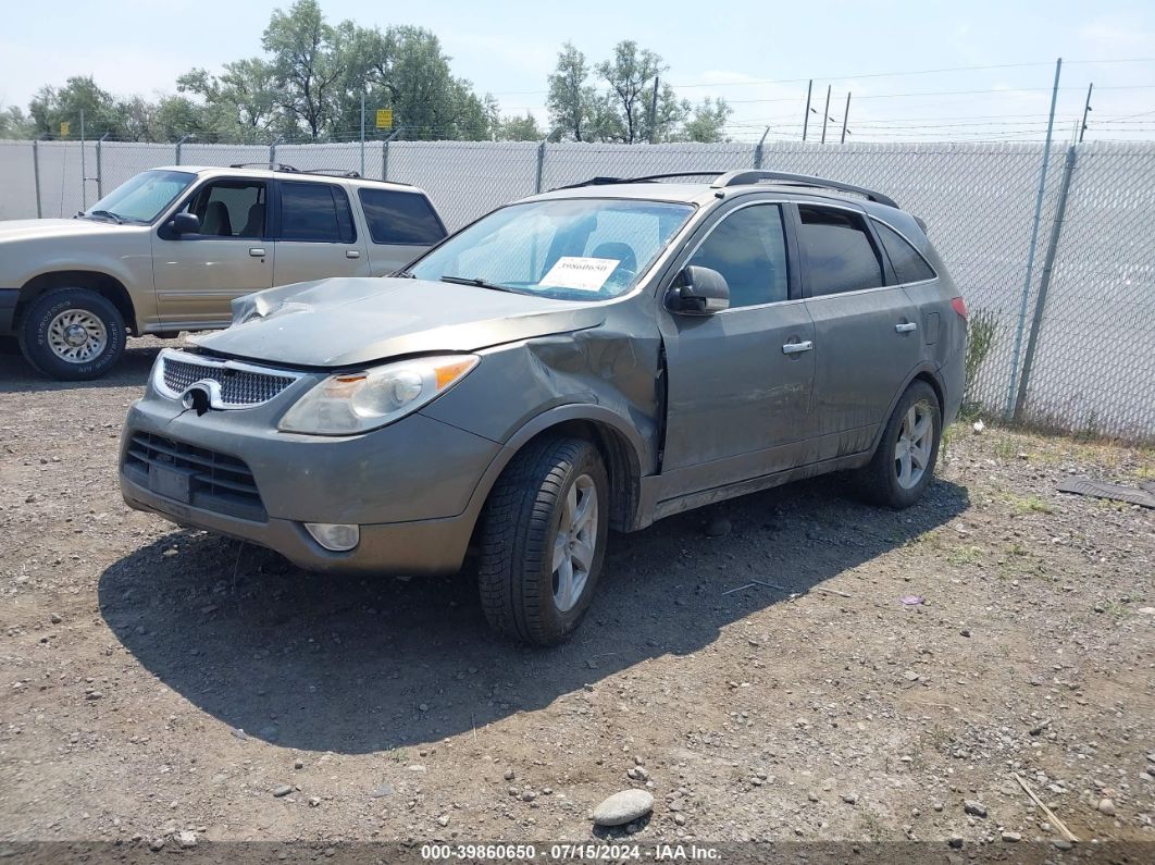 2008 HYUNDAI VERACRUZ GLS/LIMITED/SE Gray  Gasoline KM8NU73C58U066276 photo #3