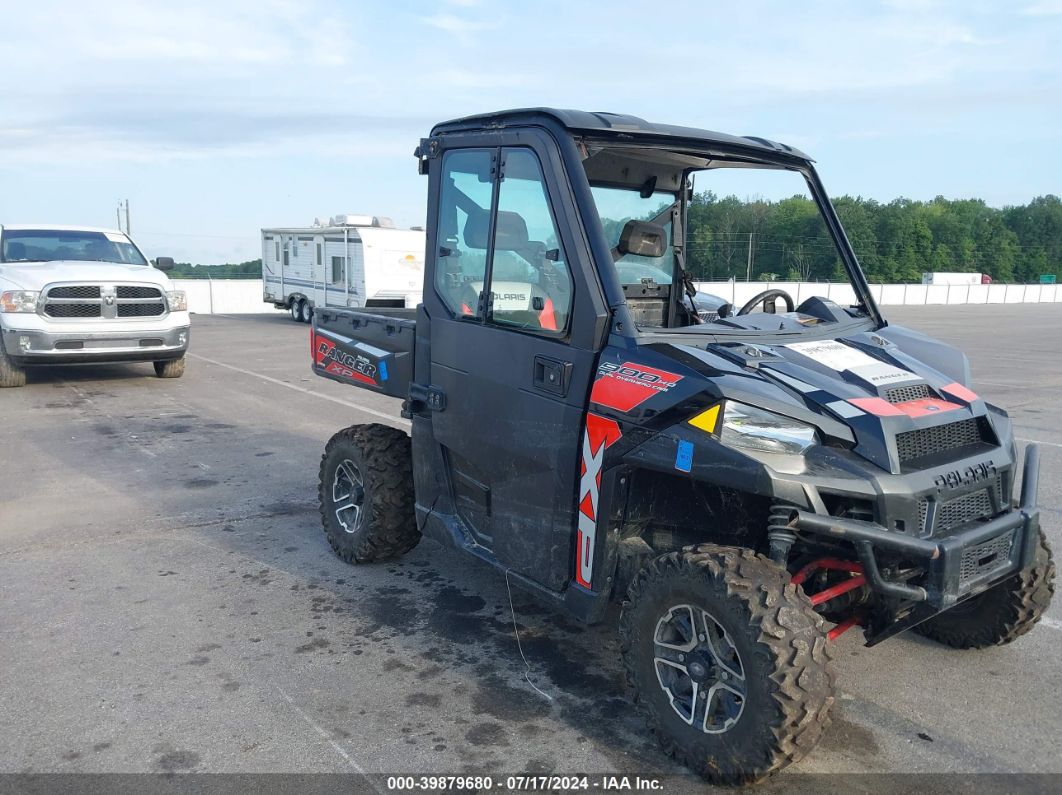 2016 POLARIS RANGER XP 900 EPS Black  Gasoline 4XARTE876GB337064 photo #1