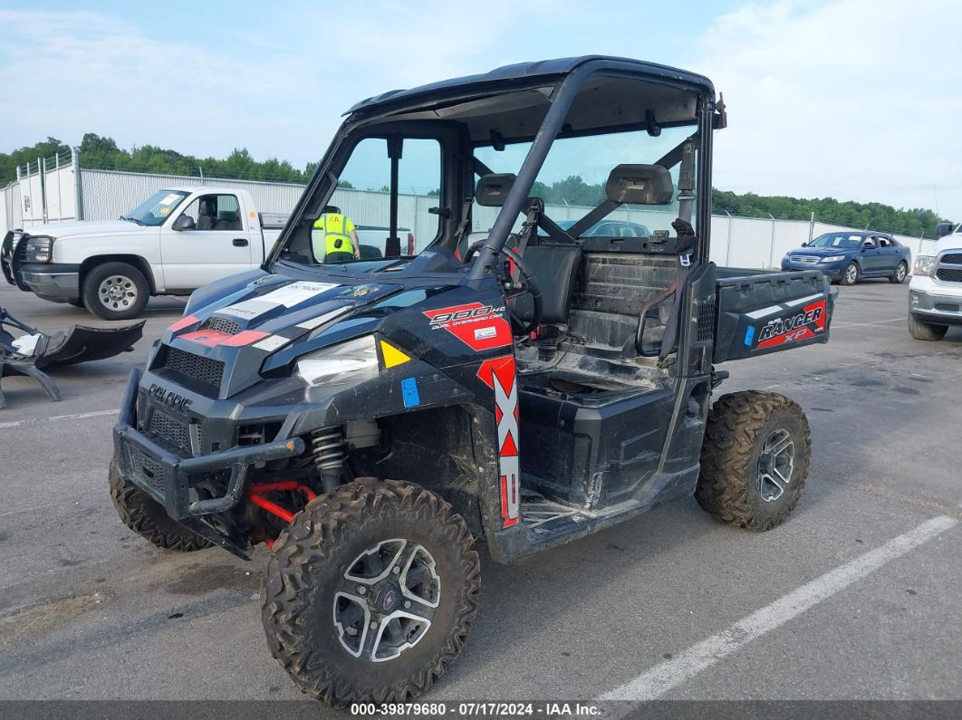 2016 POLARIS RANGER XP 900 EPS Black  Gasoline 4XARTE876GB337064 photo #3