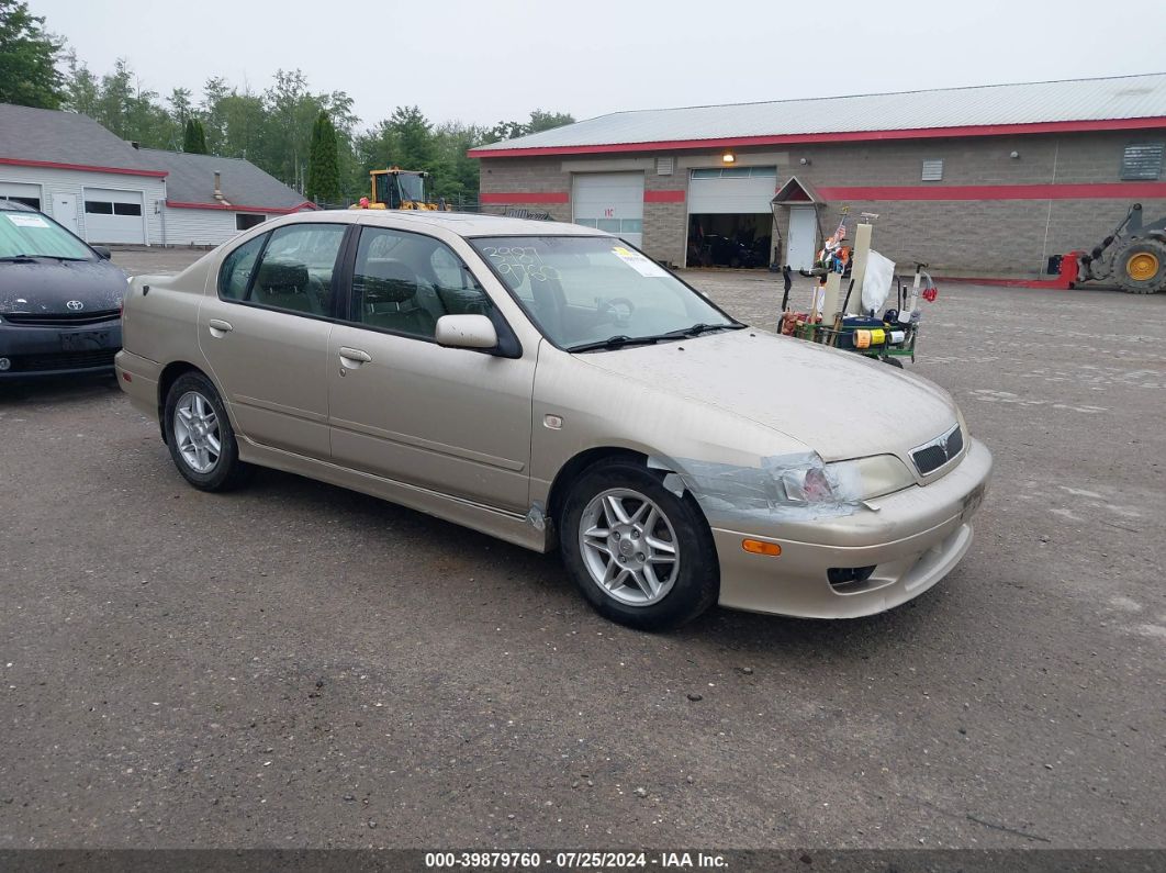 2002 INFINITI G20 LUXURY Gold  Gasoline JNKCP11A32T510283 photo #1