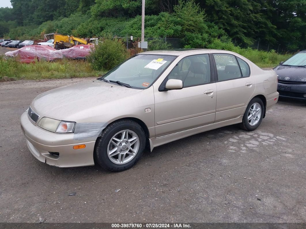 2002 INFINITI G20 LUXURY Gold  Gasoline JNKCP11A32T510283 photo #3