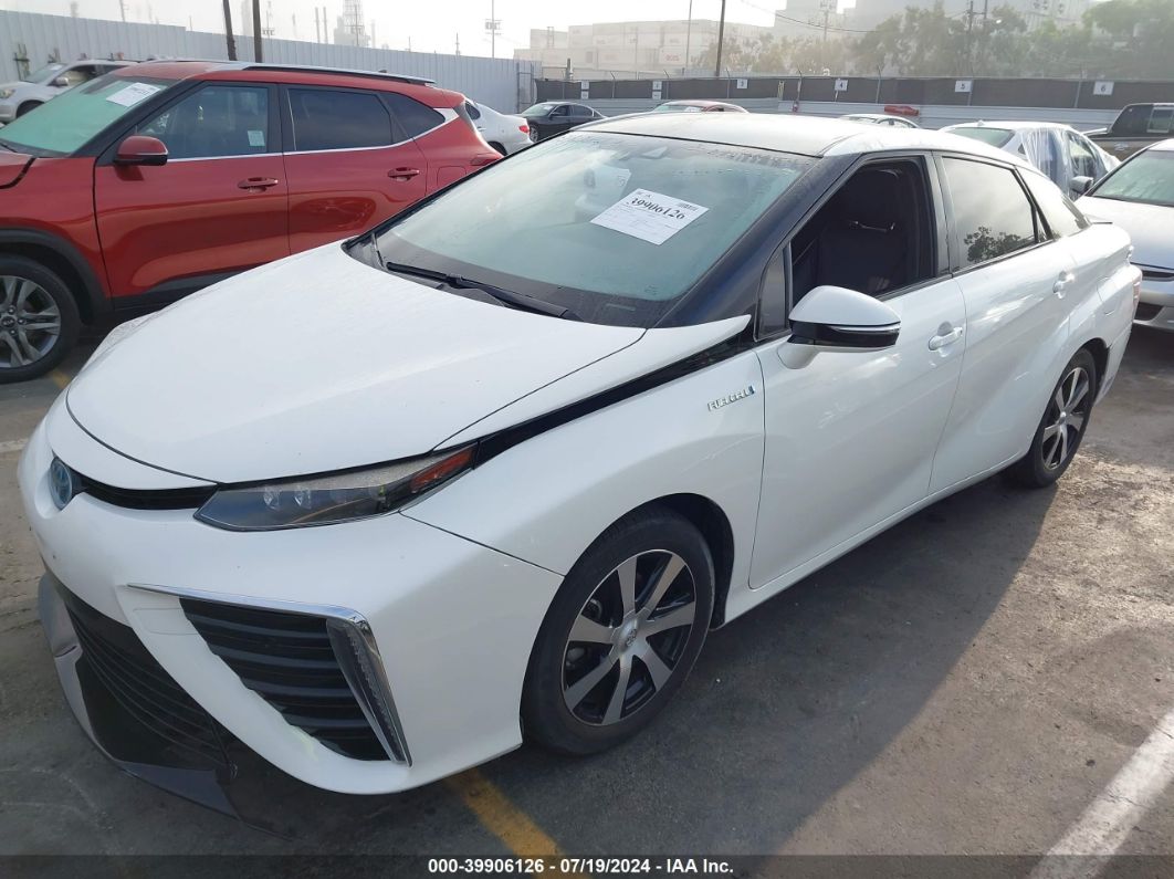 2018 TOYOTA MIRAI White  Other JTDBVRBD0JA005015 photo #3