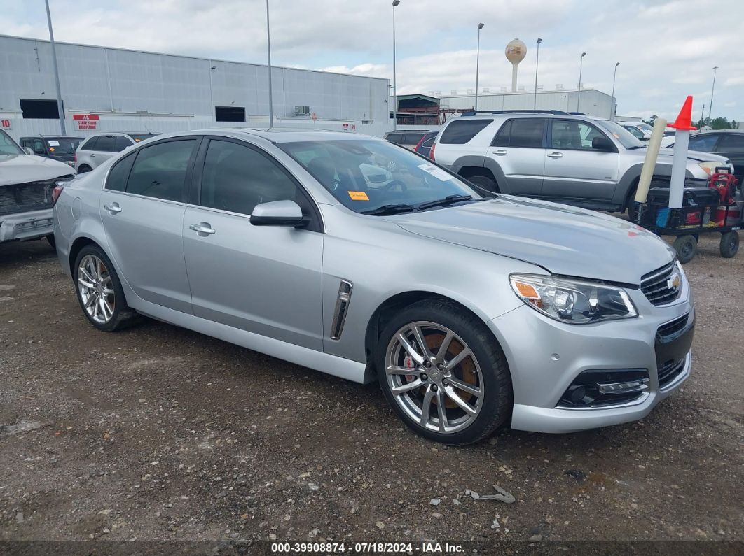 2015 CHEVROLET SS Silver  Gasoline 6G3F15RW5FL116509 photo #1