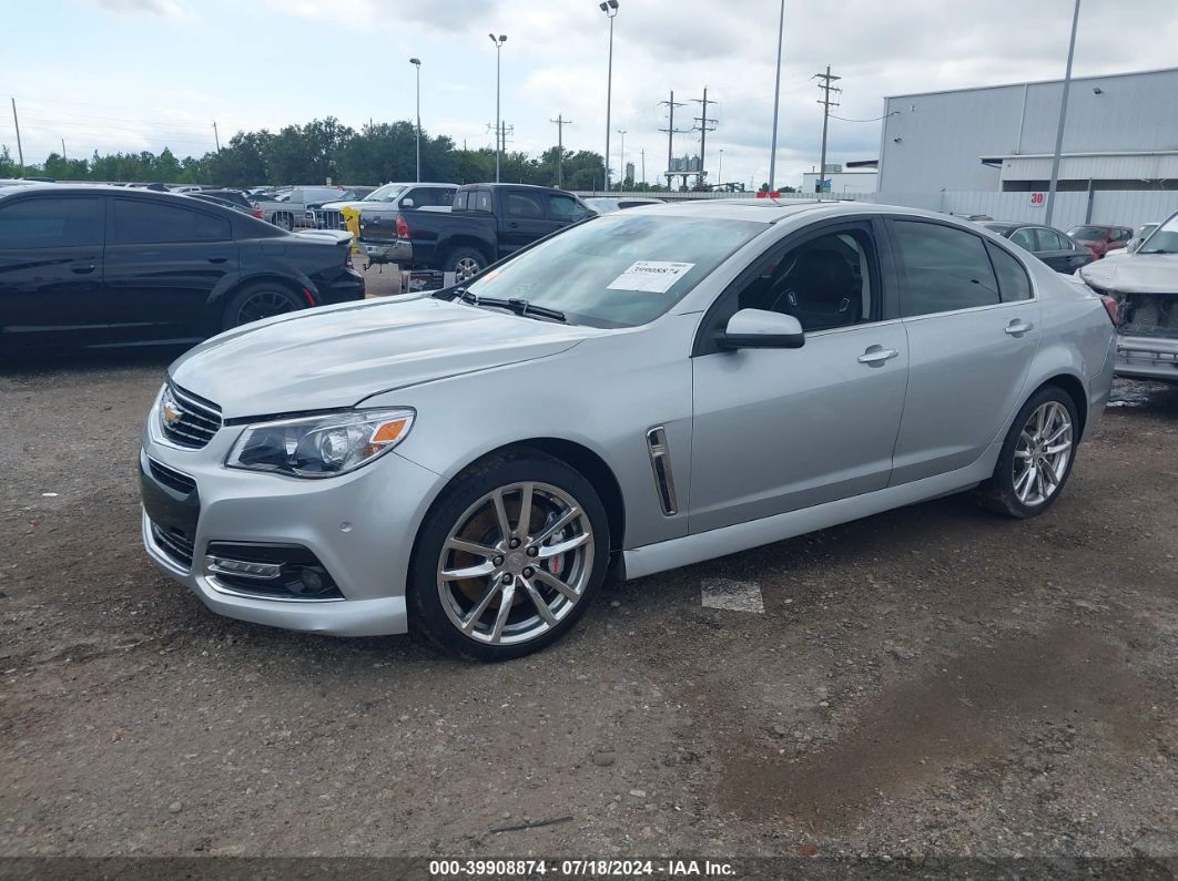 2015 CHEVROLET SS Silver  Gasoline 6G3F15RW5FL116509 photo #3