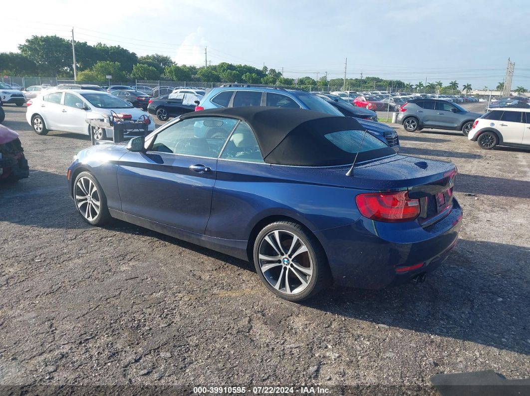 2017 BMW 230I Blue  Gasoline WBA2K9C52HV646781 photo #4