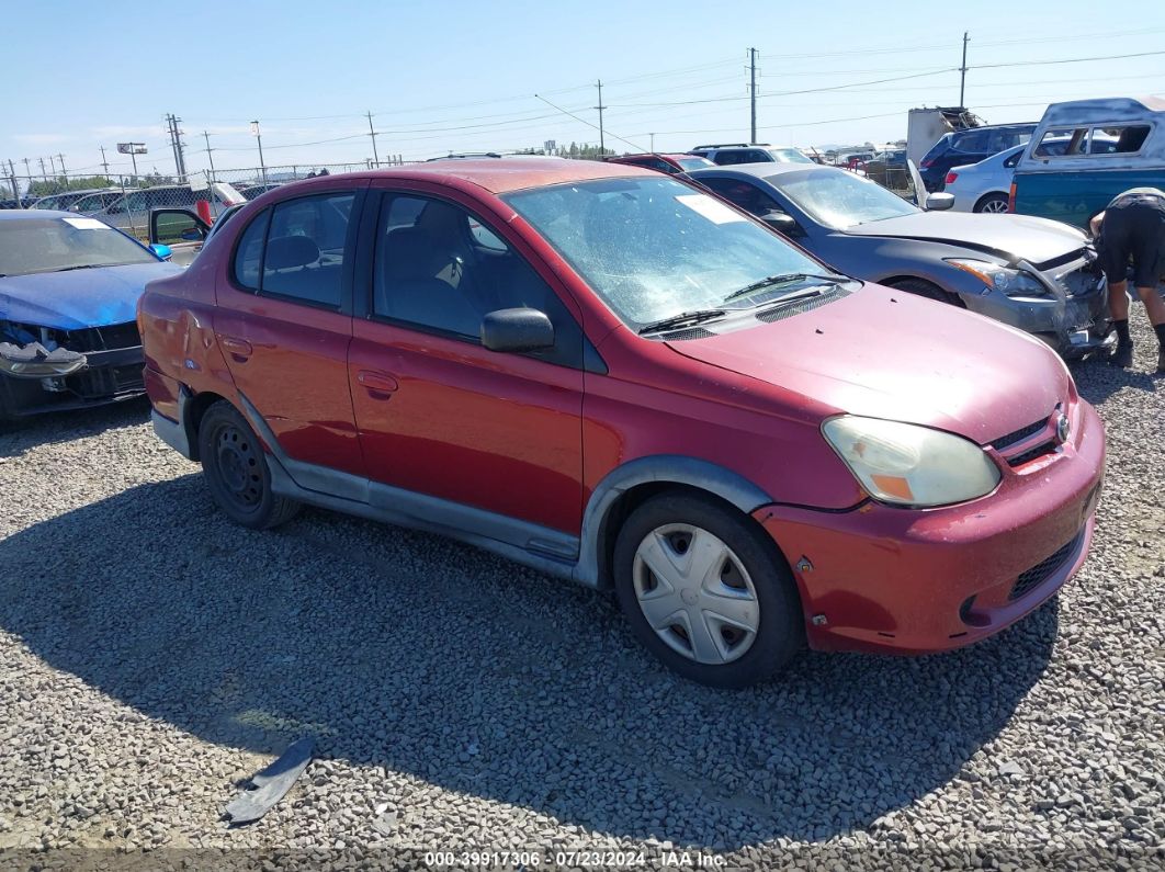 2003 TOYOTA ECHO Red  Gasoline JTDBT123930273410 photo #1