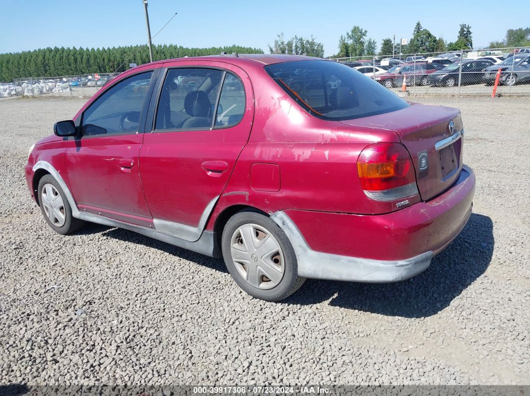 2003 TOYOTA ECHO Red  Gasoline JTDBT123930273410 photo #4