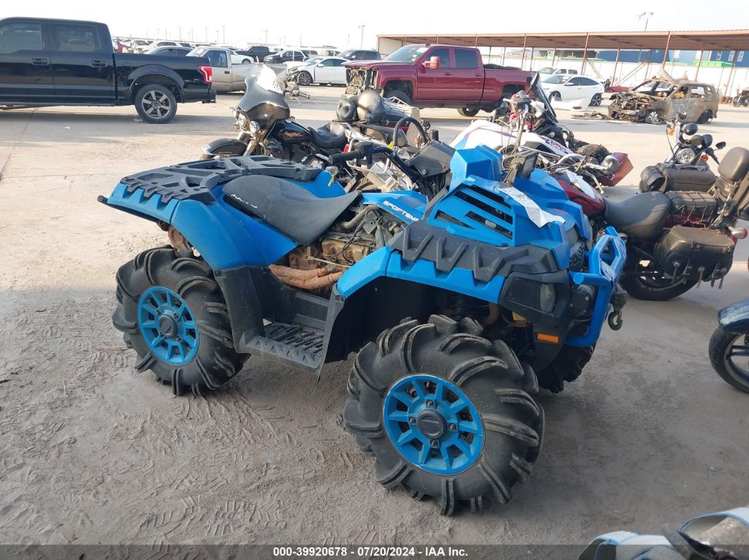 2017 POLARIS SPORTSMAN 850 HIGH LIFTER EDITION Blue  Gasoline 4XASXN851HB134055 photo #1