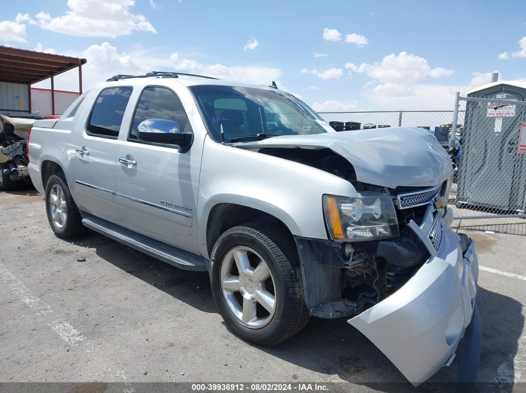 2011 CHEVROLET AVALANCHE 1500 LTZ Silver  Flexible Fuel 3GNTKGE30BG304907 photo #1