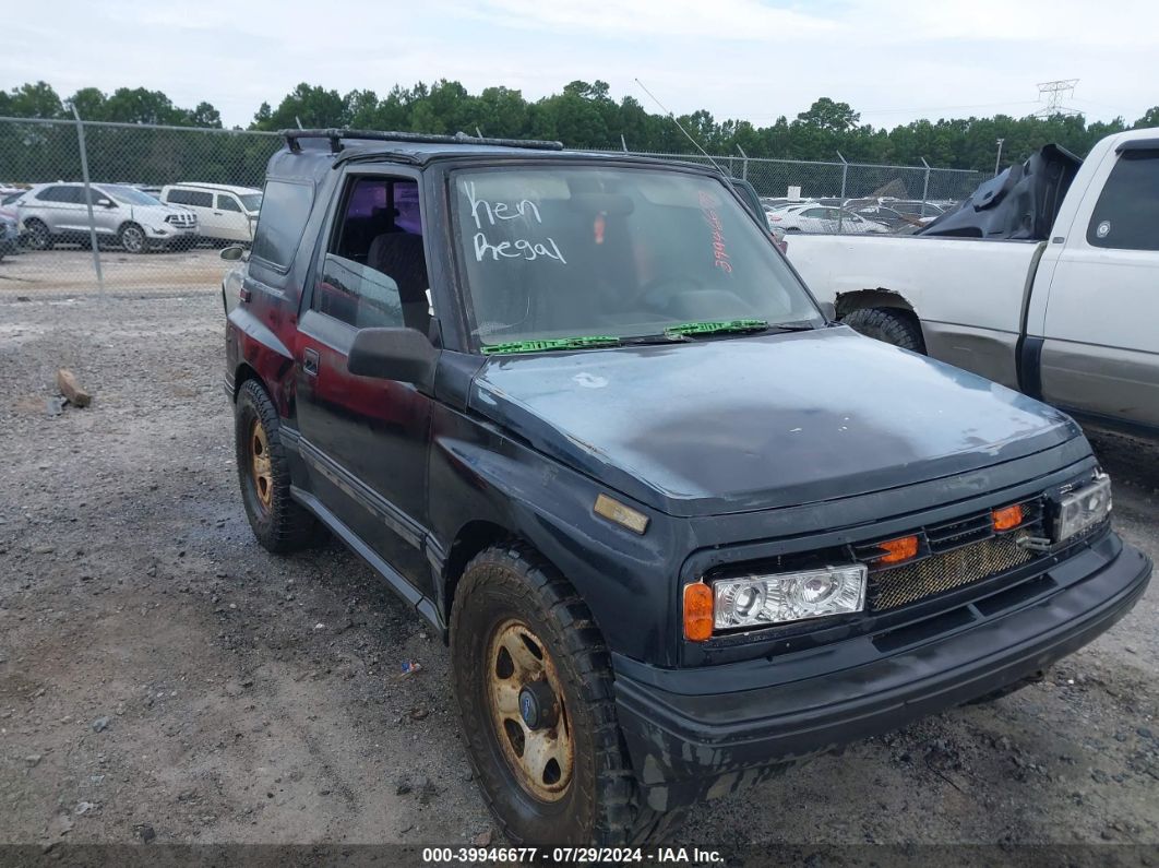 1995 GEO TRACKER Black  Gasoline 2CNBE18U0S6943292 photo #1