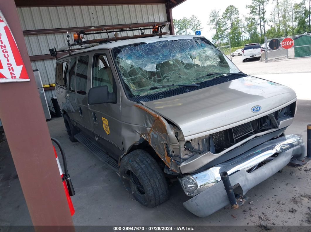 2002 FORD E-150 XL/XLT Brown  Gasoline 1FMRE11L12HB58306 photo #1