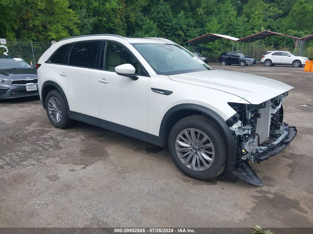 2024 MAZDA CX-90 3.3 TURBO PREFERRED PLUS White  Gasoline JM3KKCHD2R1114205 photo #1