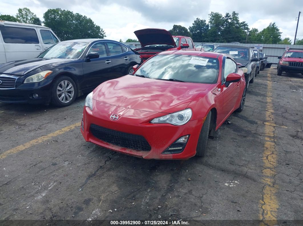 2014 SCION FR-S MONOGRAM Red  Gasoline JF1ZNAA17E8701347 photo #3