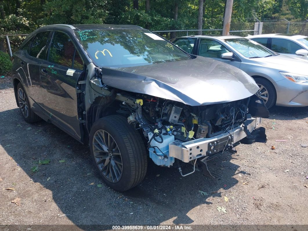 2022 LEXUS RX 450H F SPORT HANDLING Gray  Hybrid 2T2YGMDA0NC093264 photo #1