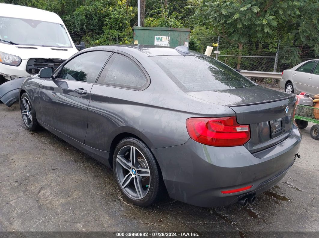 2017 BMW 230I Gray  Gasoline WBA2F9C52HV664153 photo #4