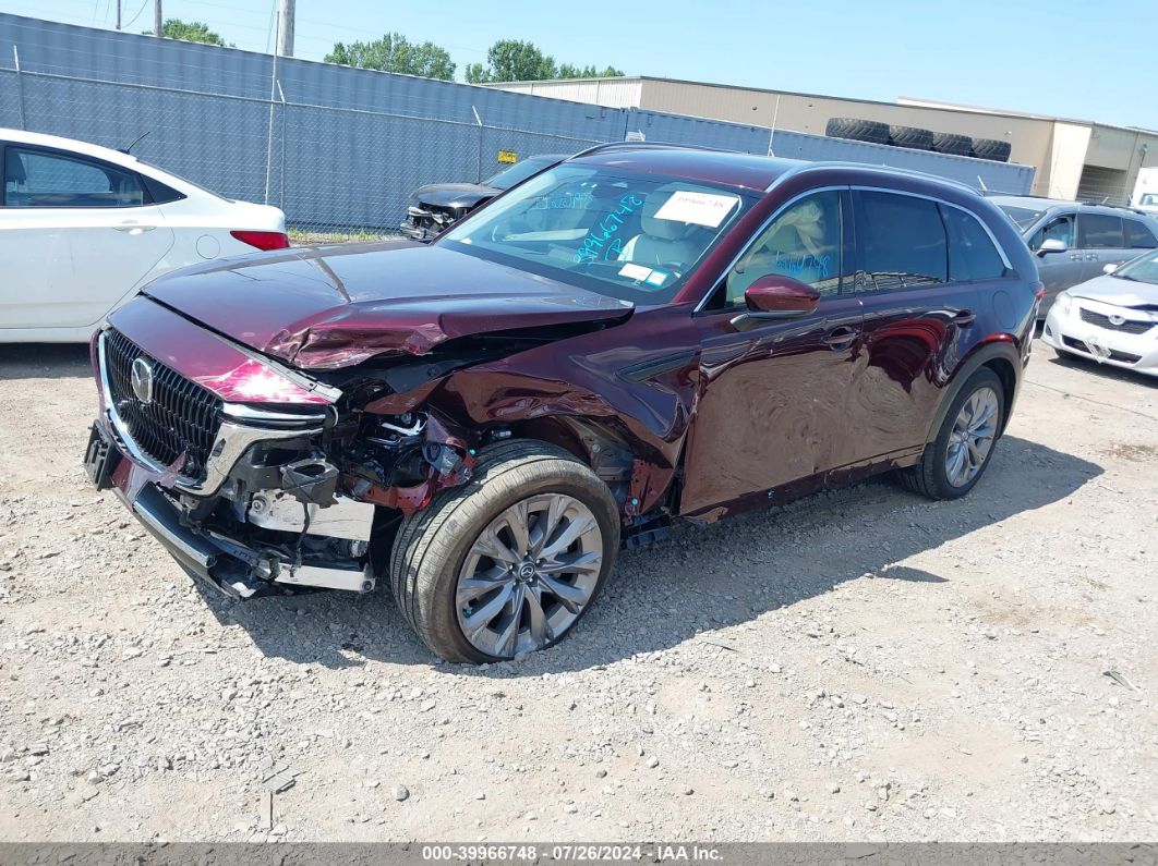 2024 MAZDA CX-90 3.3 TURBO PREMIUM PLUS Burgundy  Gasoline JM3KKEHD4R1150361 photo #3