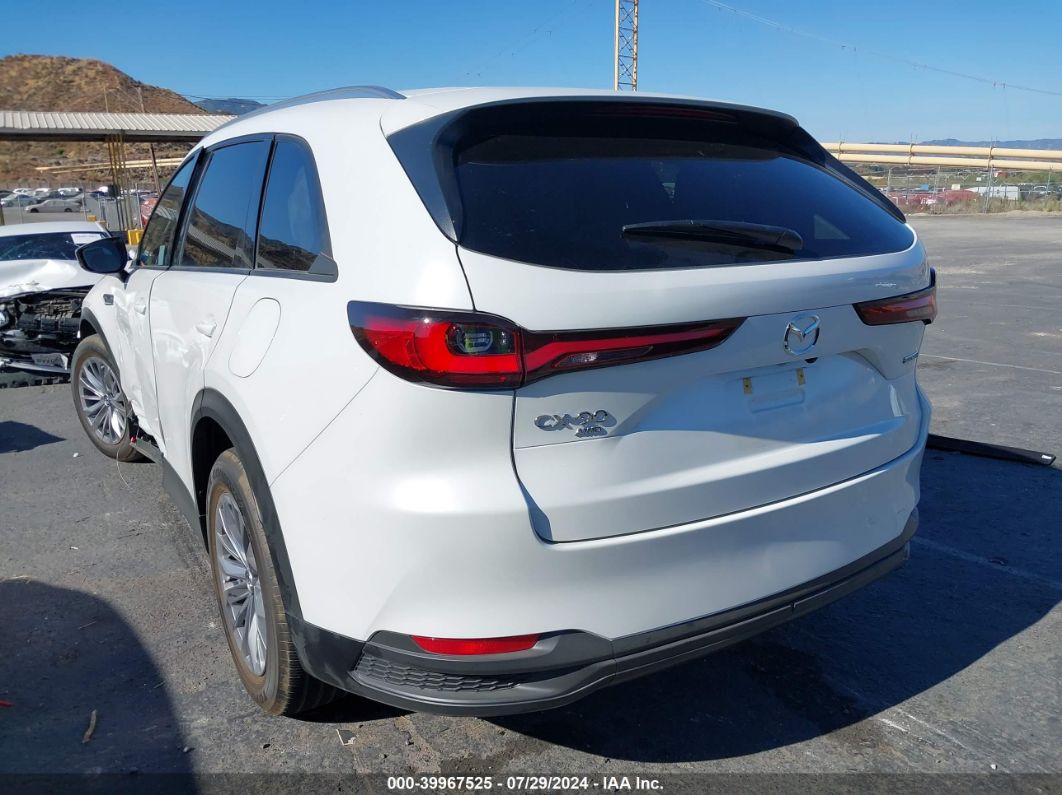 2024 MAZDA CX-90 PHEV PREFERRED White  Hybrid JM3KKBHA6R1155579 photo #4