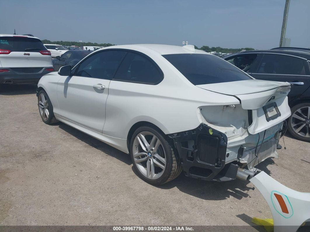 2017 BMW 230I White  Gasoline WBA2F9C39HV984102 photo #4