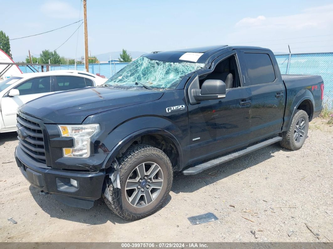 2016 FORD F-150 XLT Black  Gasoline 1FTEW1EG2GFB52806 photo #3