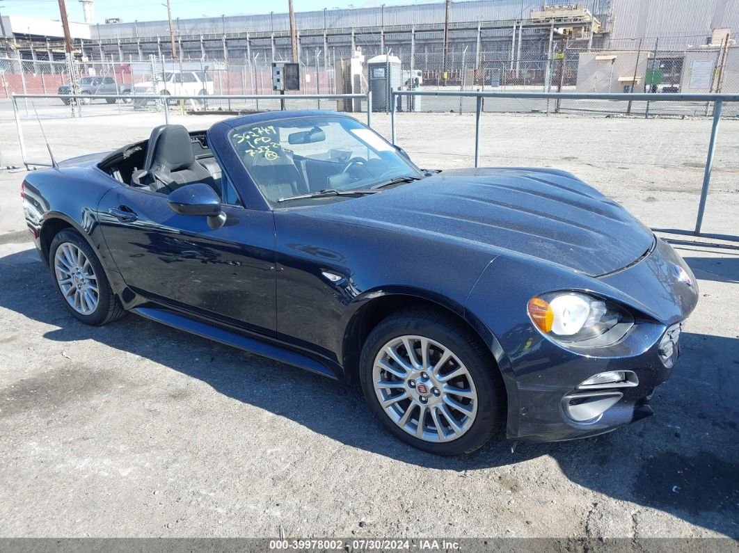 2018 FIAT 124 SPIDER CLASSICA Blue  Gasoline JC1NFAEK2J0138898 photo #1