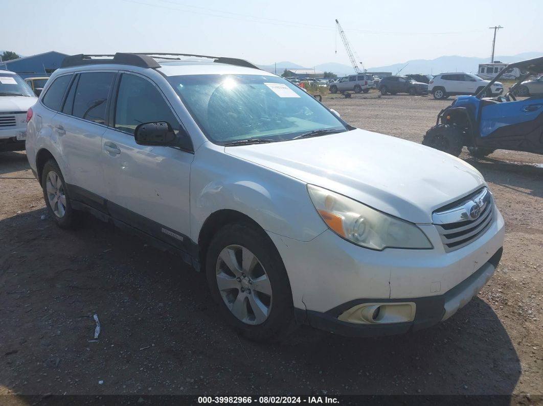 2011 SUBARU OUTBACK 2.5I LIMITED White  Gasoline 4S4BRBKC5B3324544 photo #1