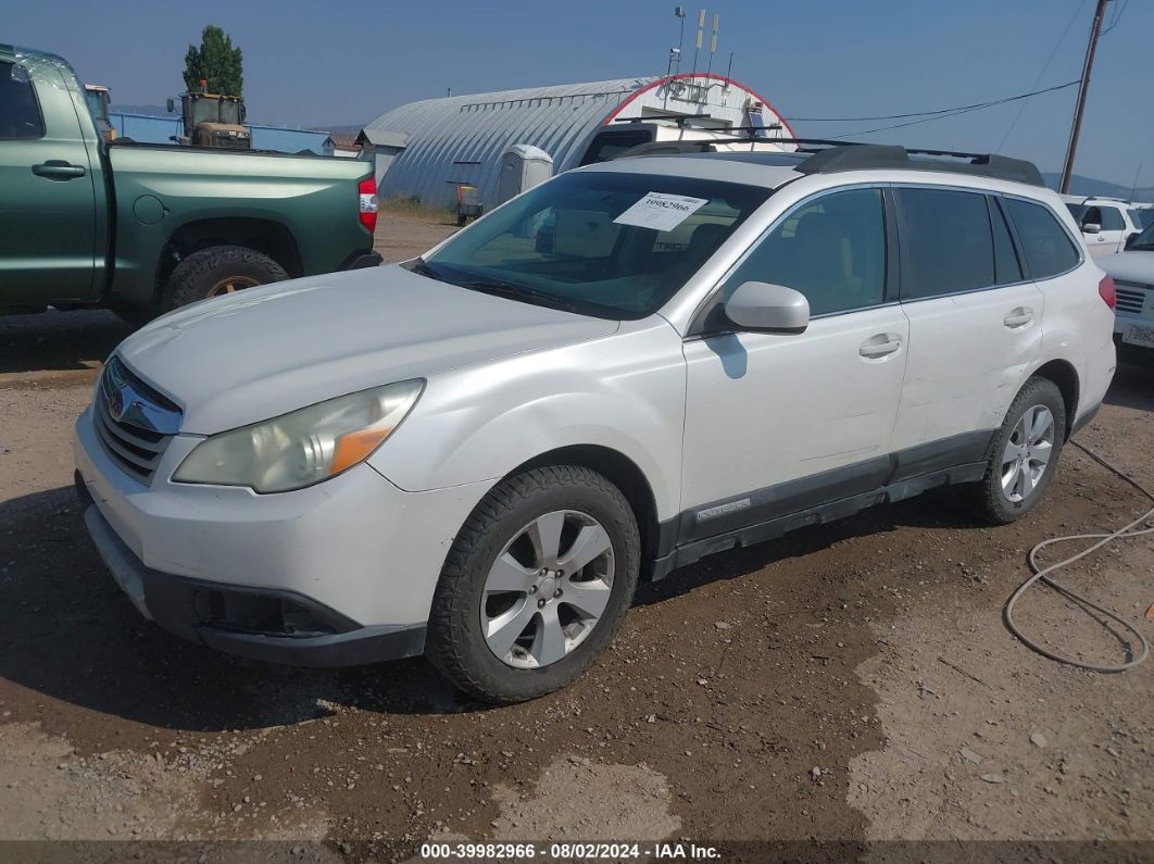 2011 SUBARU OUTBACK 2.5I LIMITED White  Gasoline 4S4BRBKC5B3324544 photo #3