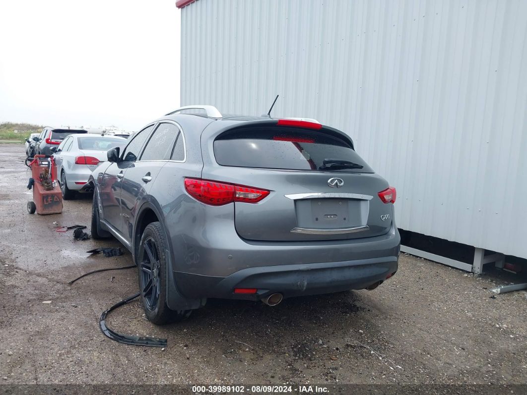 2015 INFINITI QX70 Gray  Gasoline JN8CS1MU2FM381902 photo #4