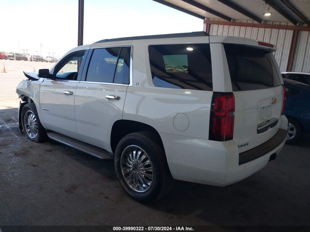 2015 CHEVROLET TAHOE LT White  Gasoline 1GNSCBKC9FR249833 photo #4