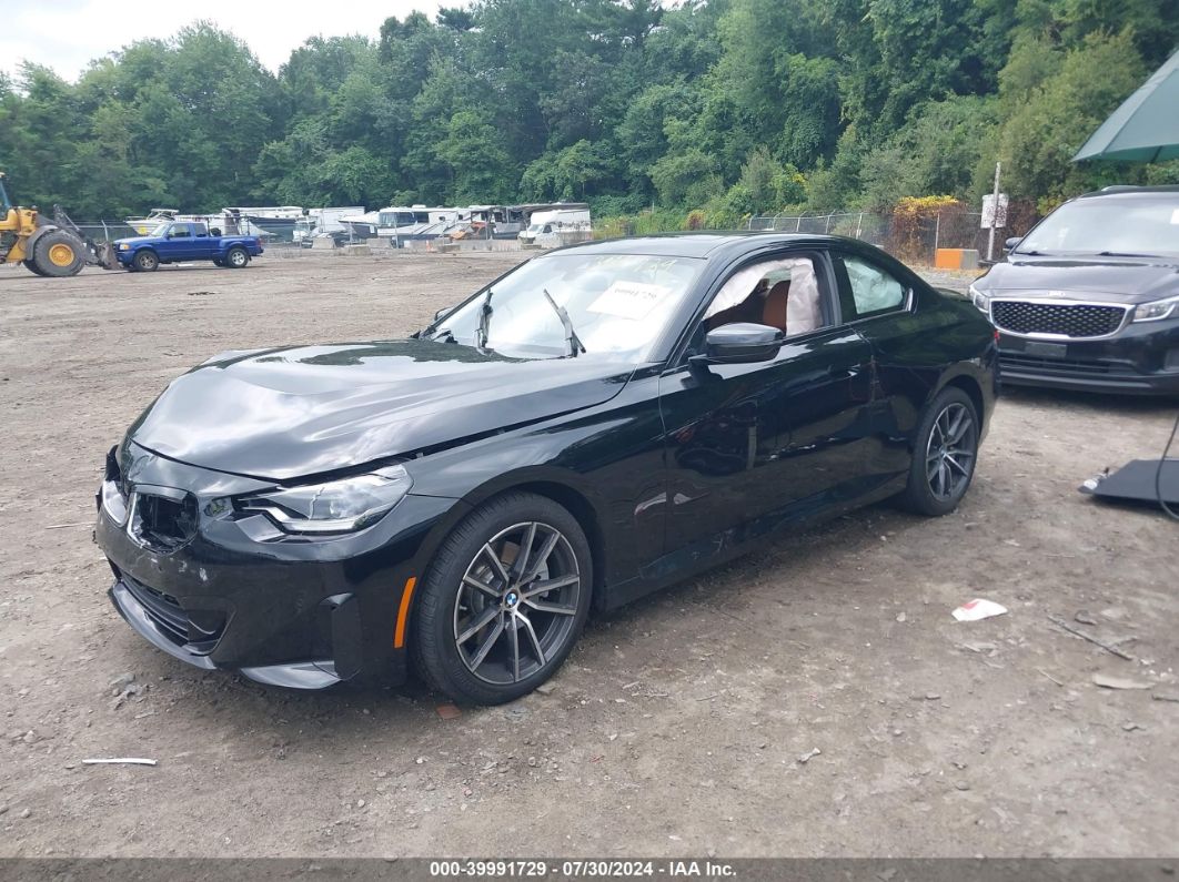 2023 BMW 230 I XDRIVE Black  Gasoline 3MW33CM04P8D55752 photo #3