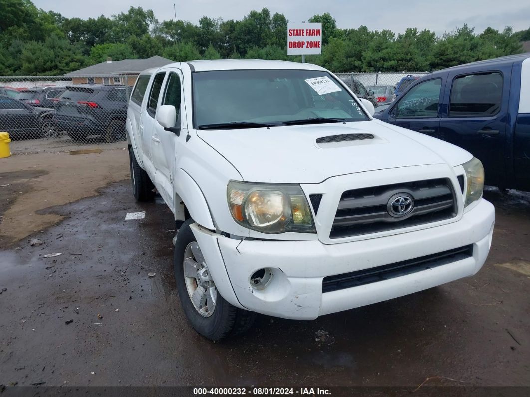 2009 TOYOTA TACOMA DOUBLE CAB LONG BED White  Gasoline 5TEMU52N09Z662041 photo #1