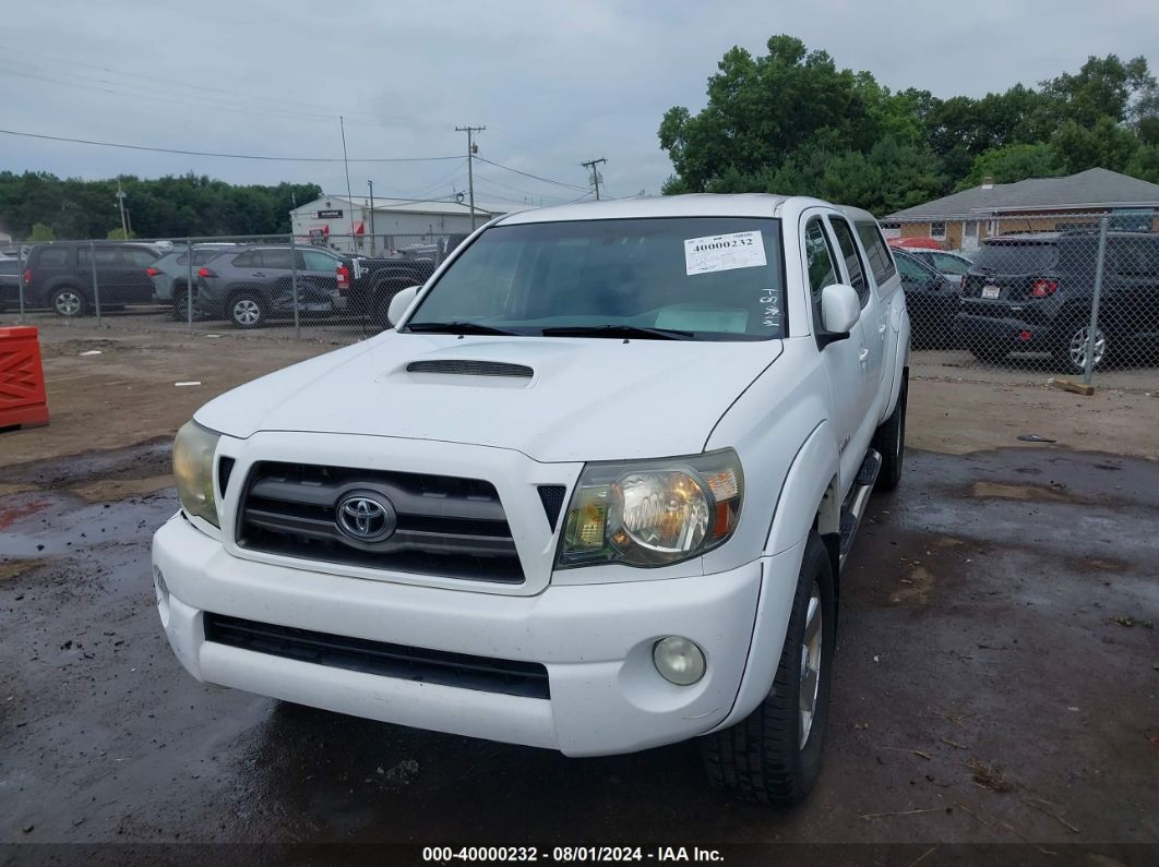 2009 TOYOTA TACOMA DOUBLE CAB LONG BED White  Gasoline 5TEMU52N09Z662041 photo #3