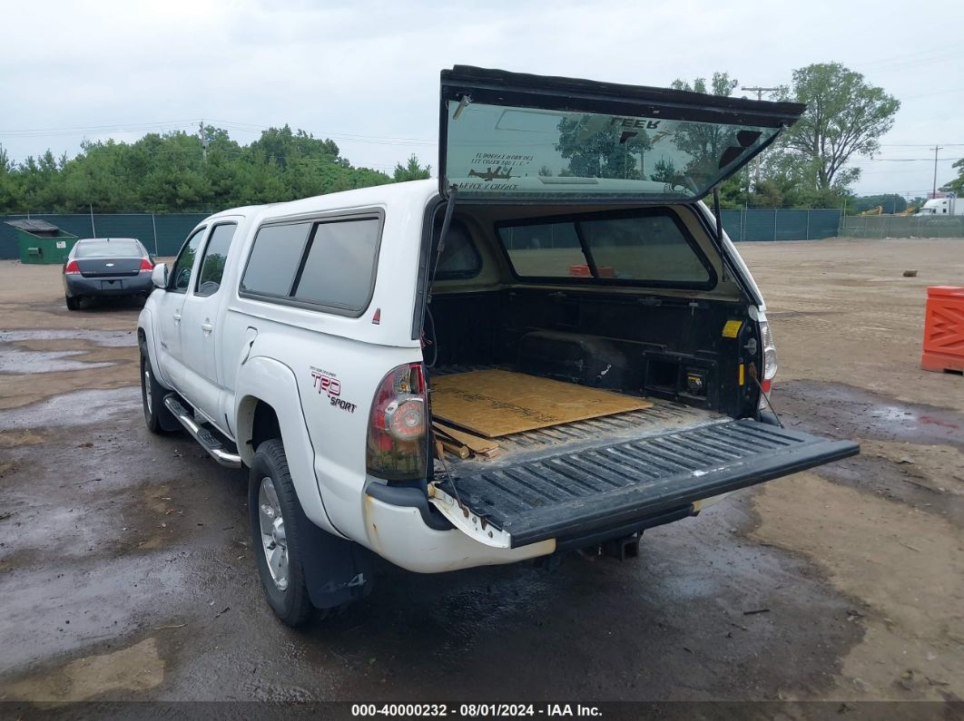 2009 TOYOTA TACOMA DOUBLE CAB LONG BED White  Gasoline 5TEMU52N09Z662041 photo #4