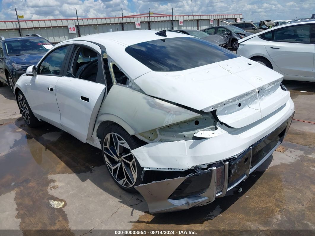 2024 HYUNDAI IONIQ 6 SEL White  Electric KMHM34AA1RA073369 photo #4