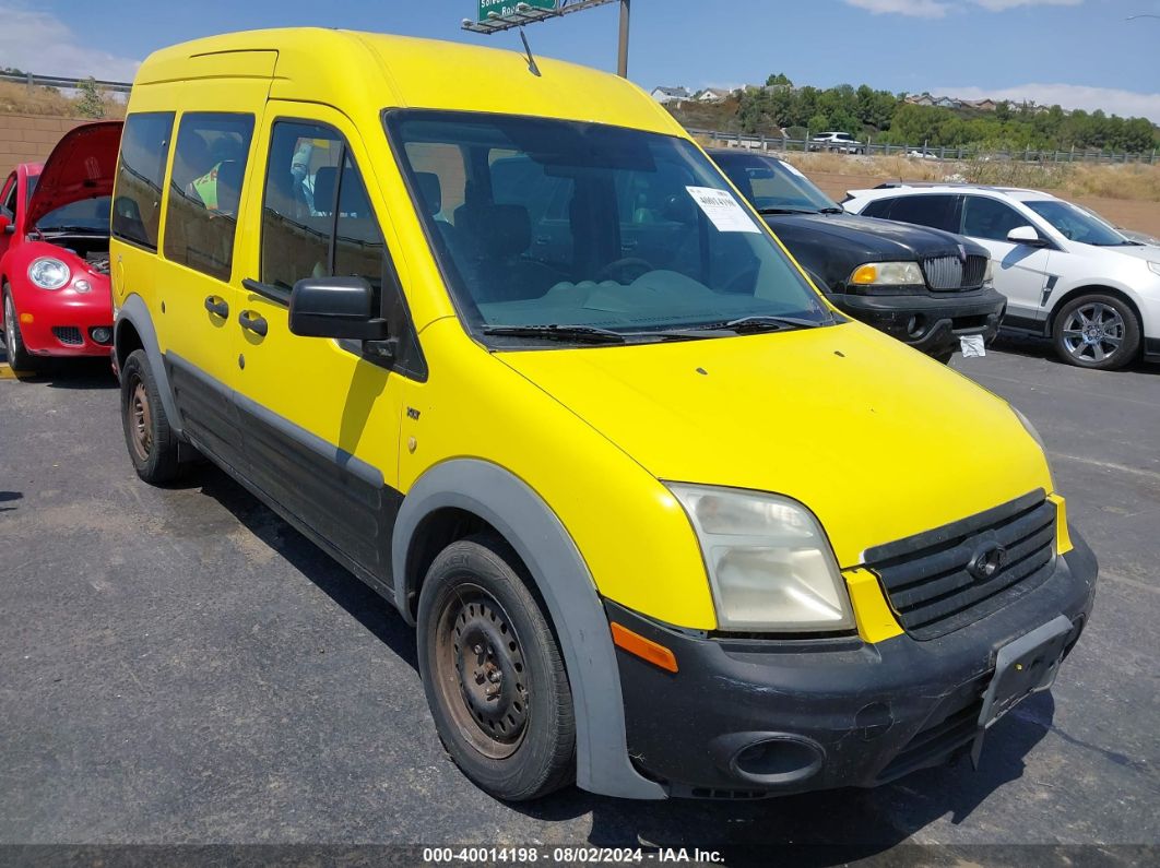 2011 FORD TRANSIT CONNECT XLT PREMIUM Yellow  Gasoline NM0KS9CN9BT045421 photo #1