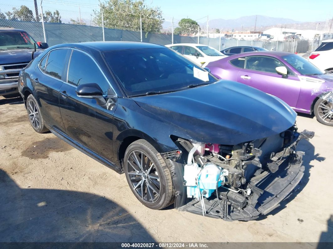 2022 TOYOTA CAMRY SE HYBRID Black  Hybrid 4T1G31AK2NU594131 photo #1