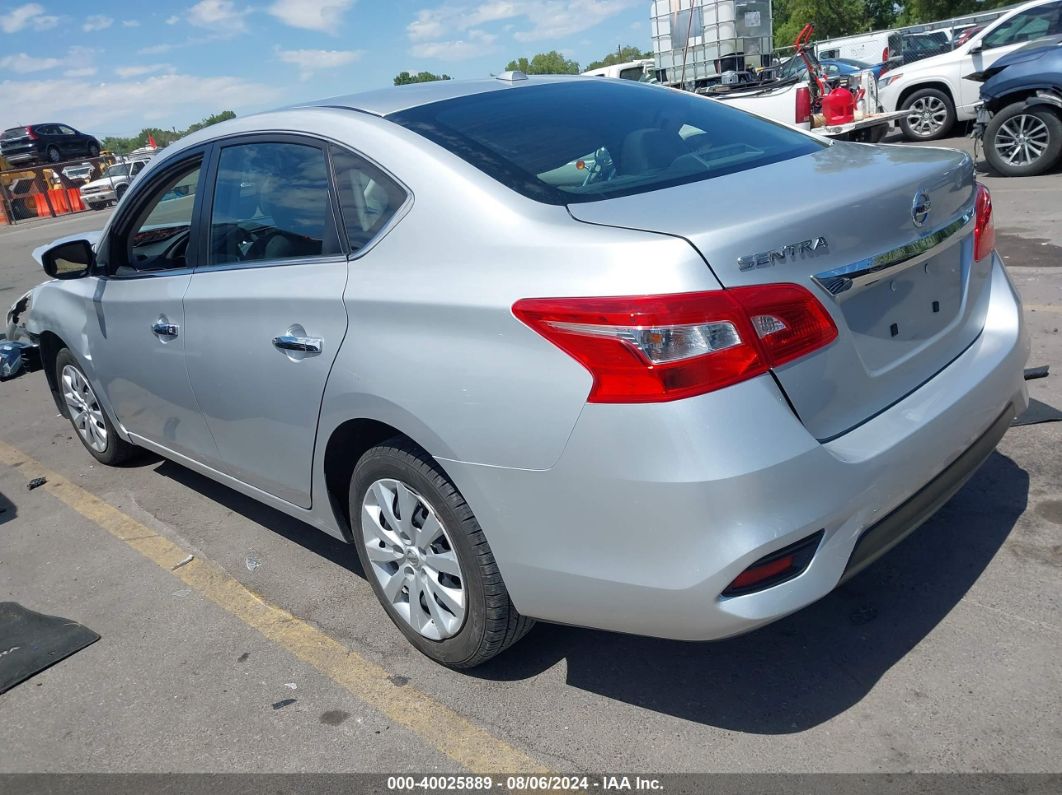 2017 NISSAN SENTRA SV Silver  Gasoline 3N1AB7AP7HY268499 photo #4