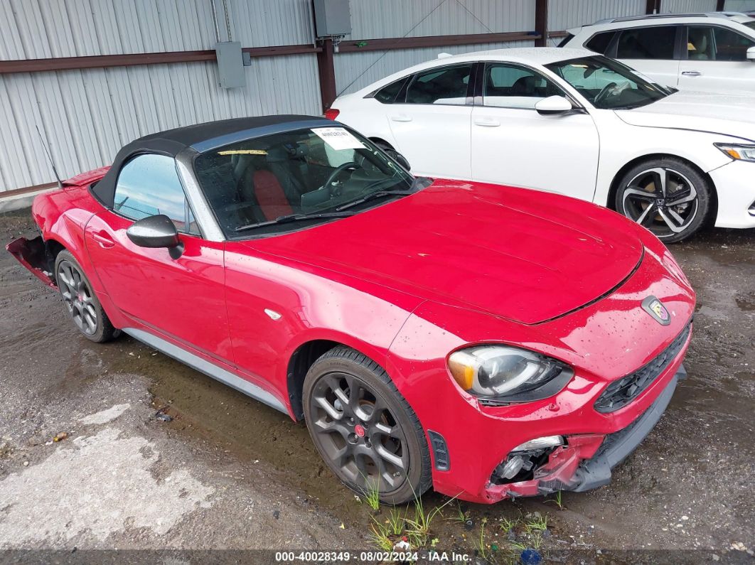 2017 FIAT 124 SPIDER ELABORAZIONE ABARTH Red  Gasoline JC1NFAEK9H0109070 photo #1