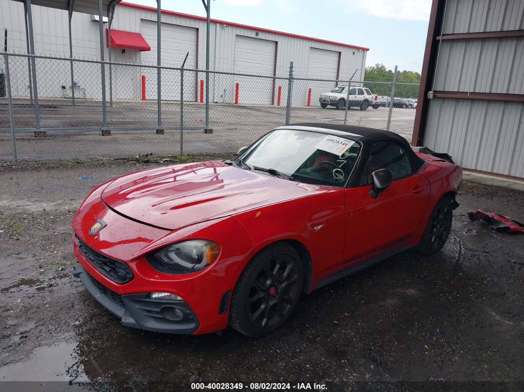 2017 FIAT 124 SPIDER ELABORAZIONE ABARTH Red  Gasoline JC1NFAEK9H0109070 photo #3