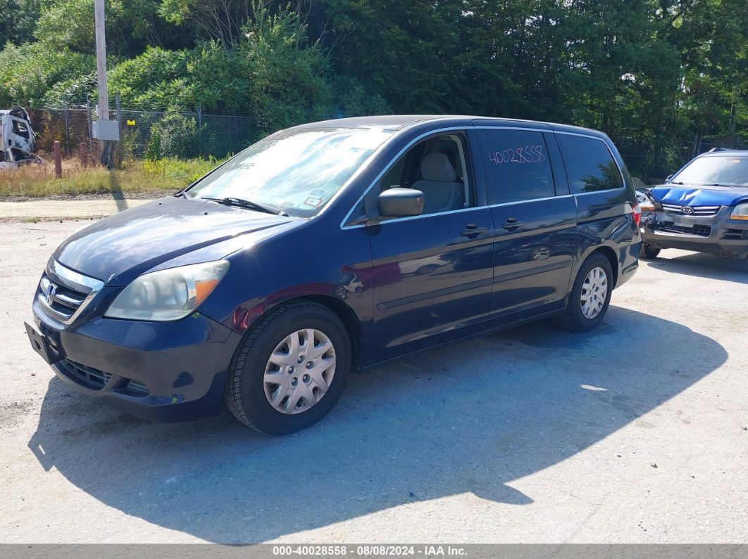 2007 HONDA ODYSSEY LX Blue  Gasoline YV1MW390272274832 photo #3