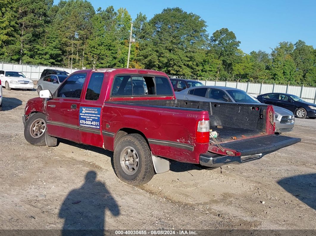 1996 TOYOTA T100 XTRACAB Red  Gasoline JT4TN12D1T0027054 photo #4