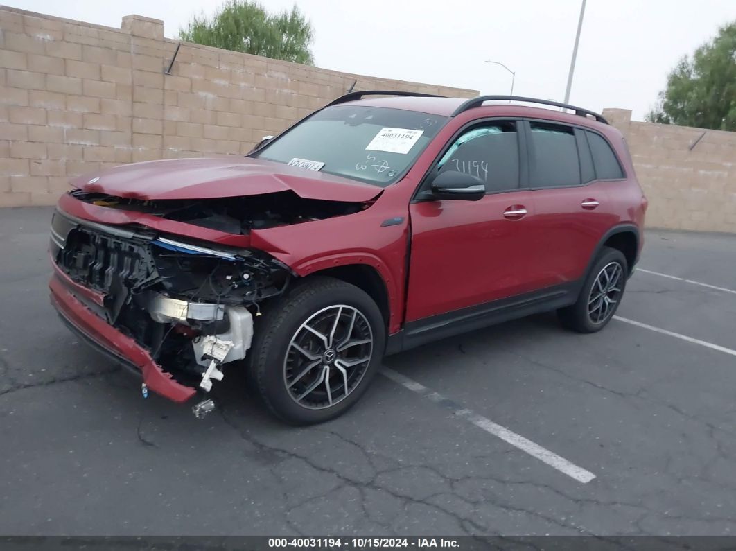 2023 MERCEDES-BENZ EQB 250 SUV Burgundy  Electric W1N9M0CB0PN023504 photo #3