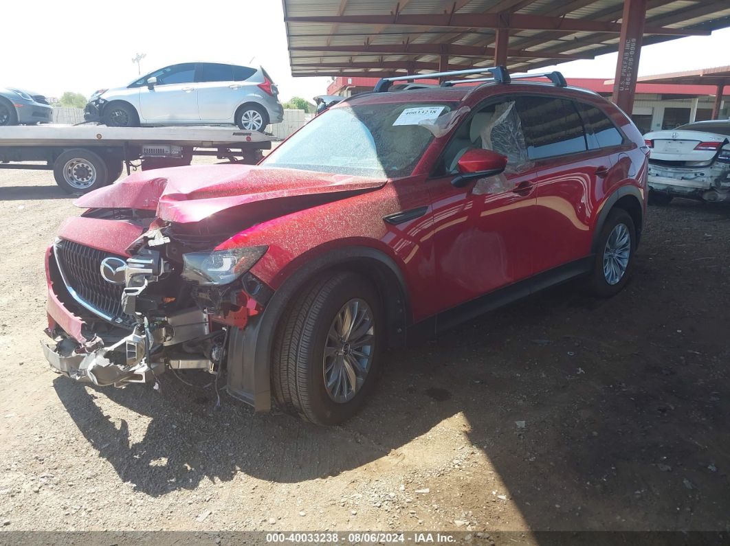 2024 MAZDA CX-90 3.3 TURBO PREFERRED PLUS Red  Gasoline JM3KKCHD2R1112308 photo #3