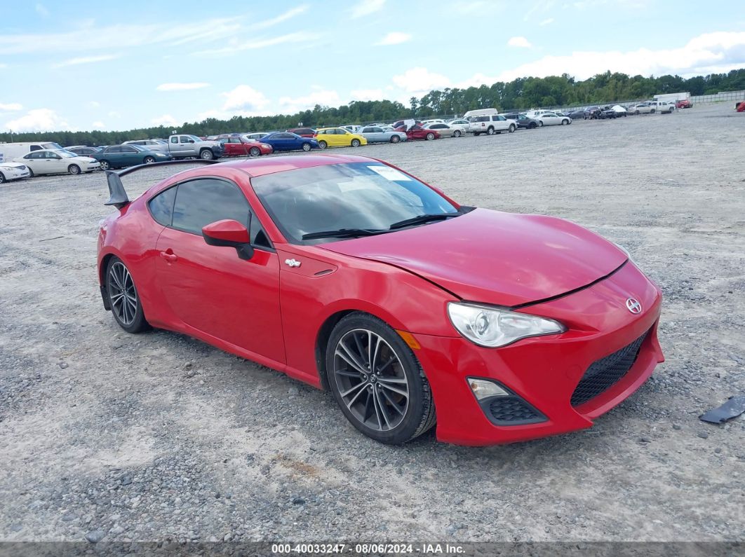 2013 SCION FR-S Red  Gasoline JF1ZNAA19D1717900 photo #1