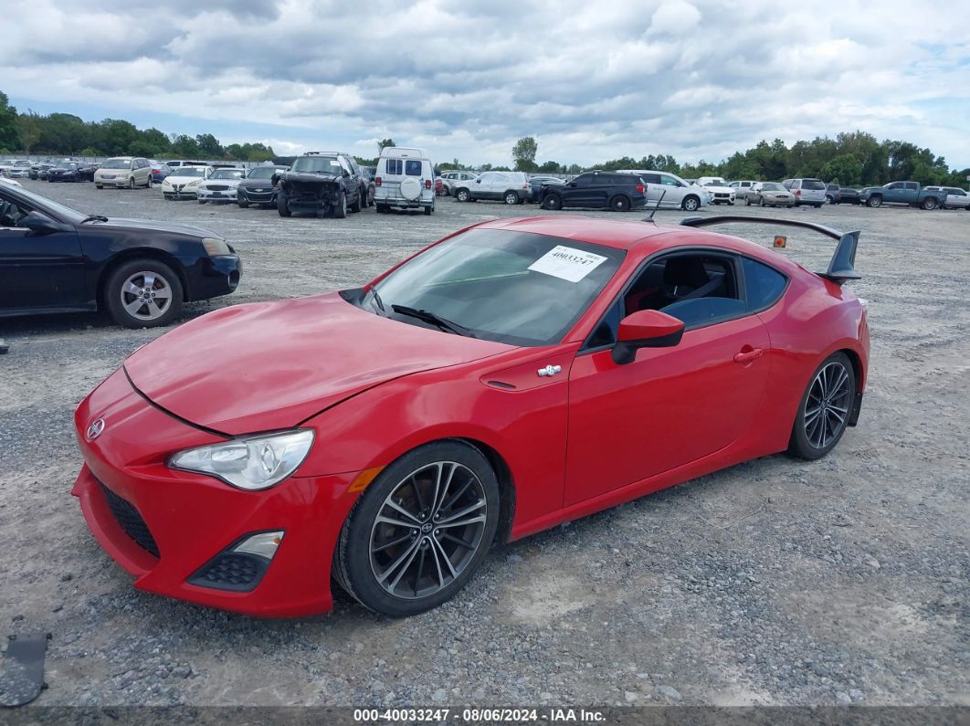 2013 SCION FR-S Red  Gasoline JF1ZNAA19D1717900 photo #3