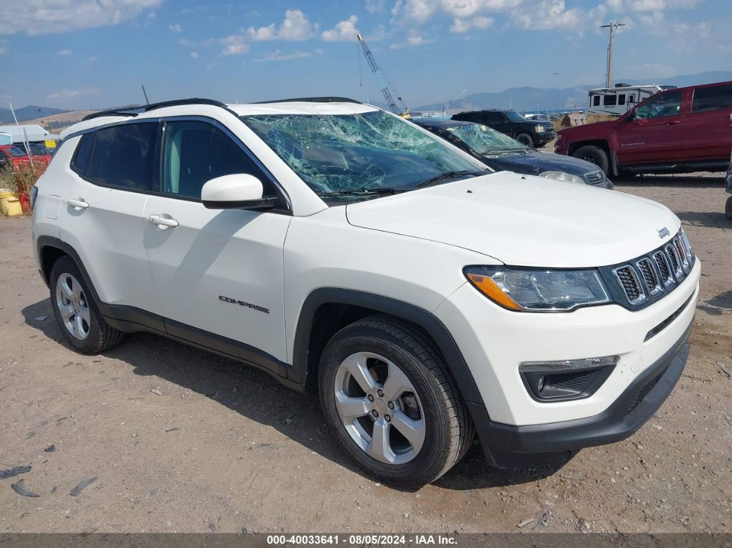 2019 JEEP COMPASS LATITUDE FWD White  Gasoline 3C4NJCBB8KT649652 photo #1