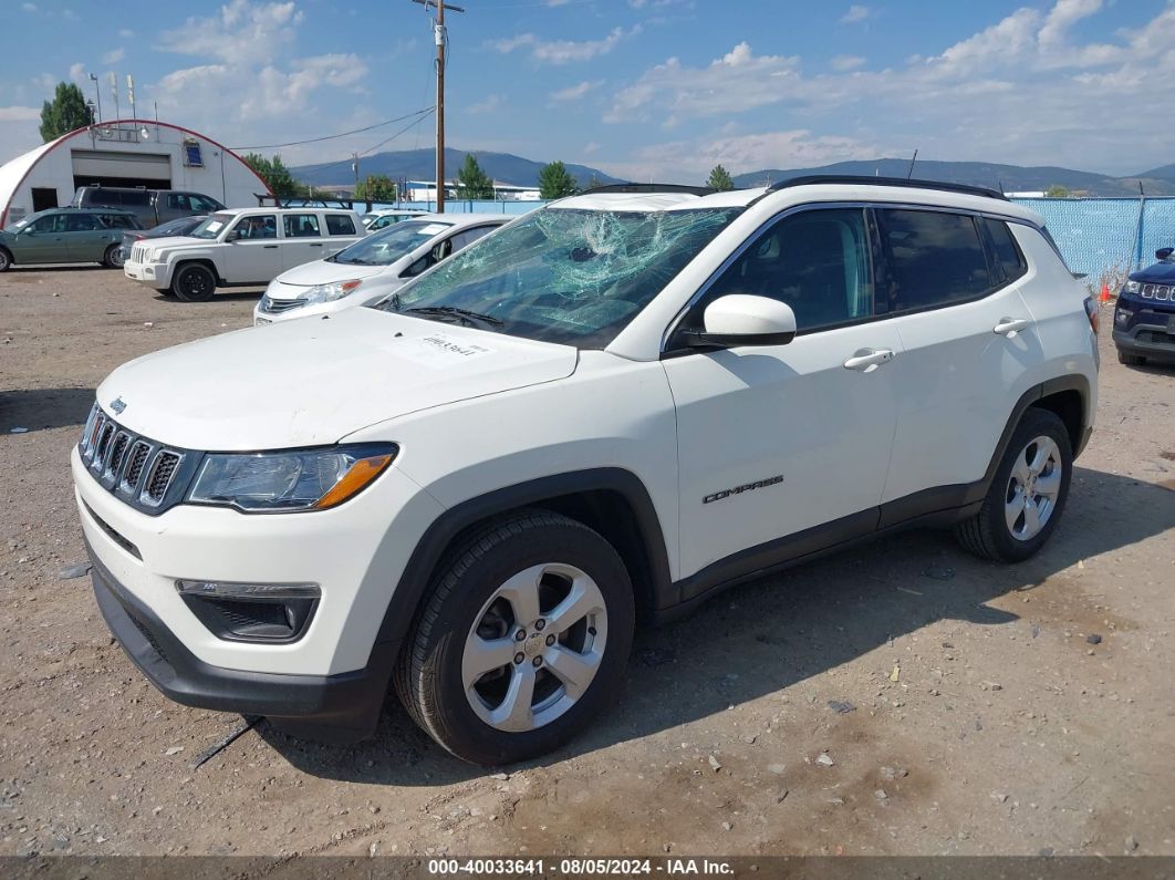 2019 JEEP COMPASS LATITUDE FWD White  Gasoline 3C4NJCBB8KT649652 photo #3