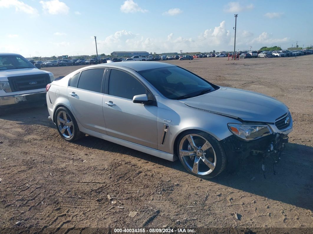 2015 CHEVROLET SS Silver  Gasoline 6G3F15RW0FL112240 photo #1