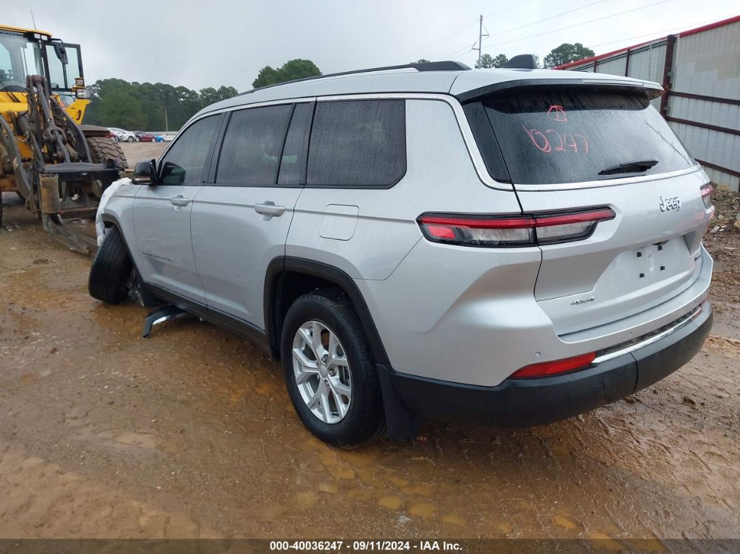 2023 JEEP GRAND CHEROKEE L LIMITED 4X4 Silver  Gasoline 1C4RJKBG7P8852254 photo #4